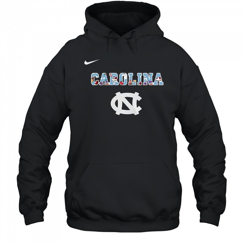 North Carolina Tar Heels teachers teach love inspire appreciation Double-Sided Graphic T-Shirt