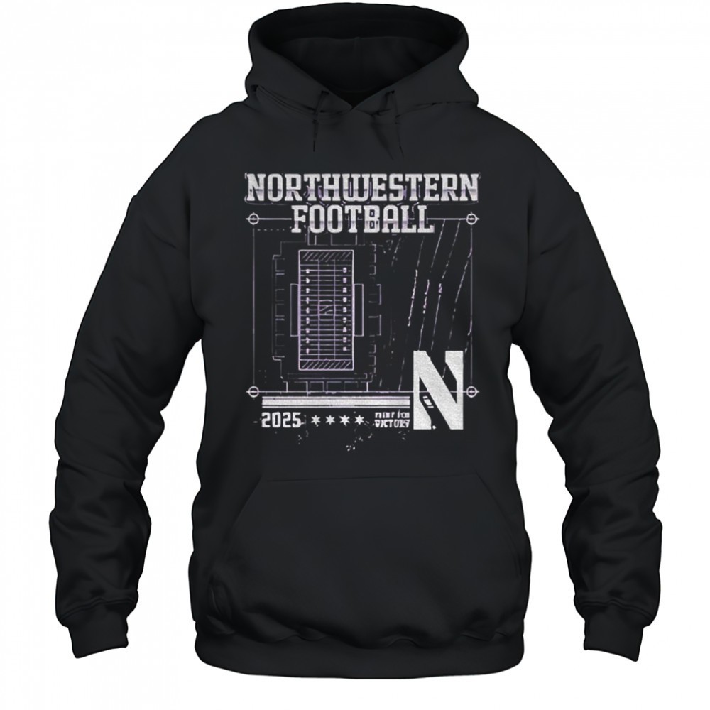 Northwestern Wildcats fight for victory stadium NFL 2025 vintage shirt