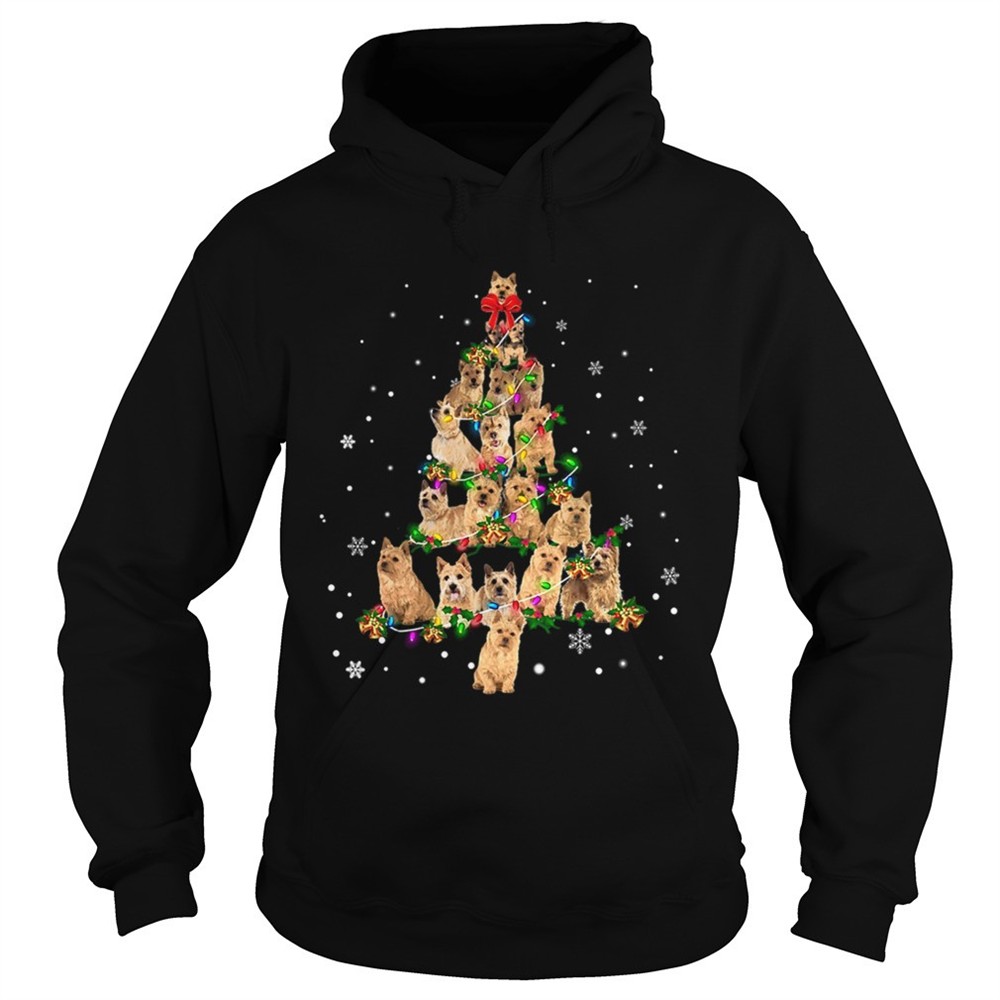 norwich-terrier-christmas-tree-tshirt-2tboz9wz Norwich Terrier Christmas Tree TShirt