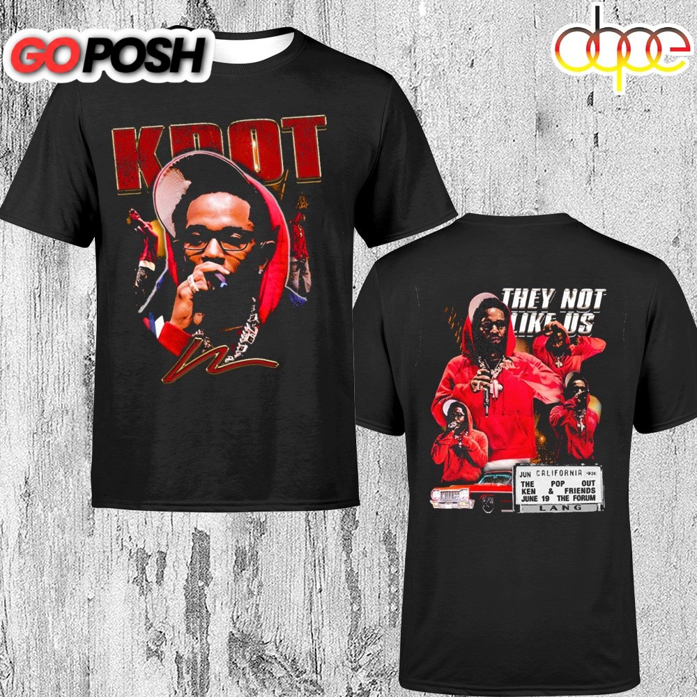 Not Like Us K-Dot Unisex T-Shirts