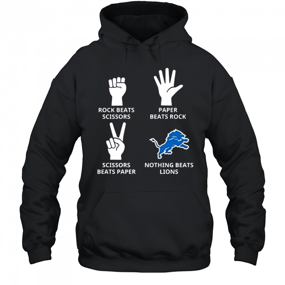 Nothing Beats Detroit Lions football logo shirt