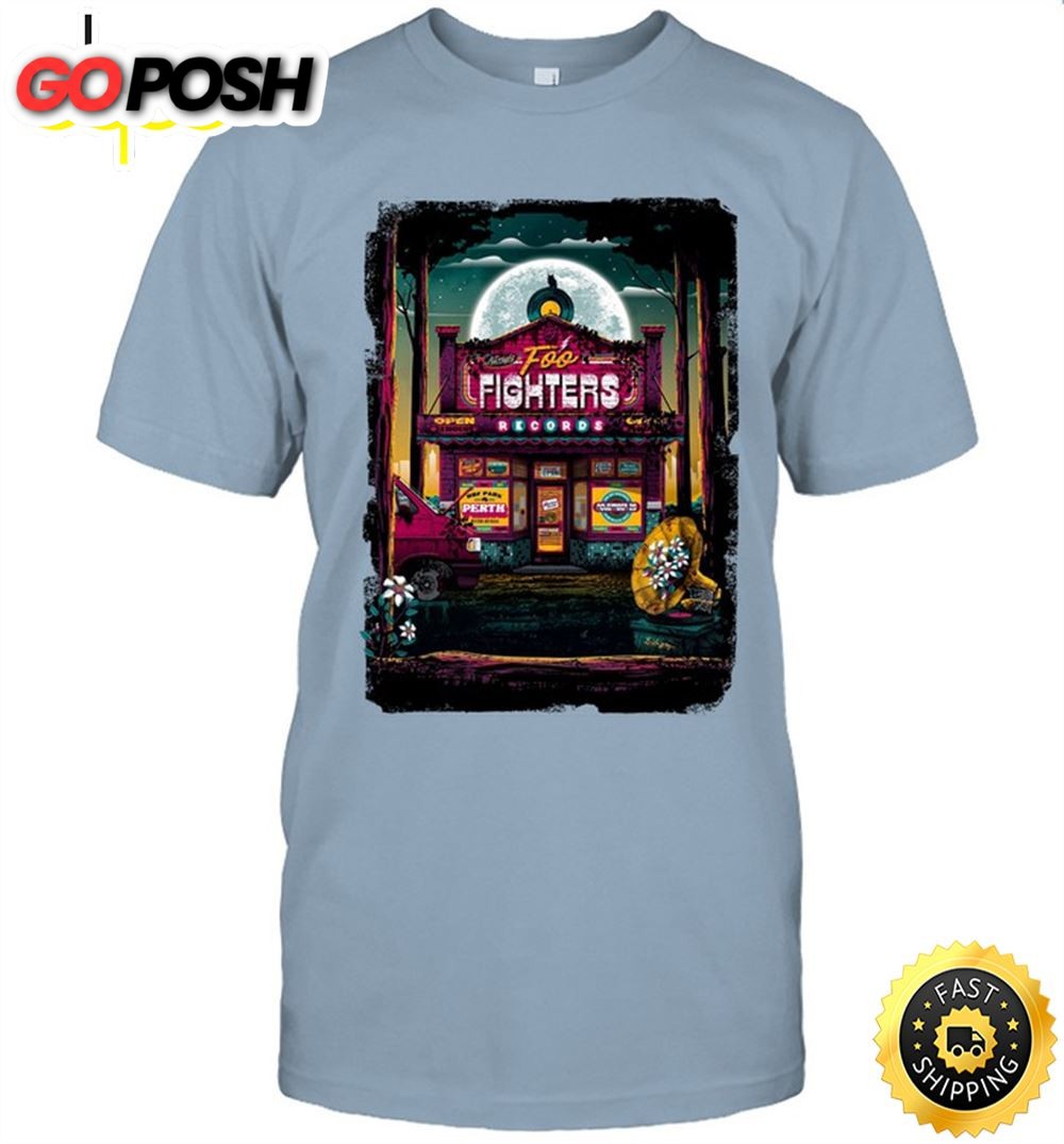 November 29, 2025 Foo Fighters Western Australia Shirt