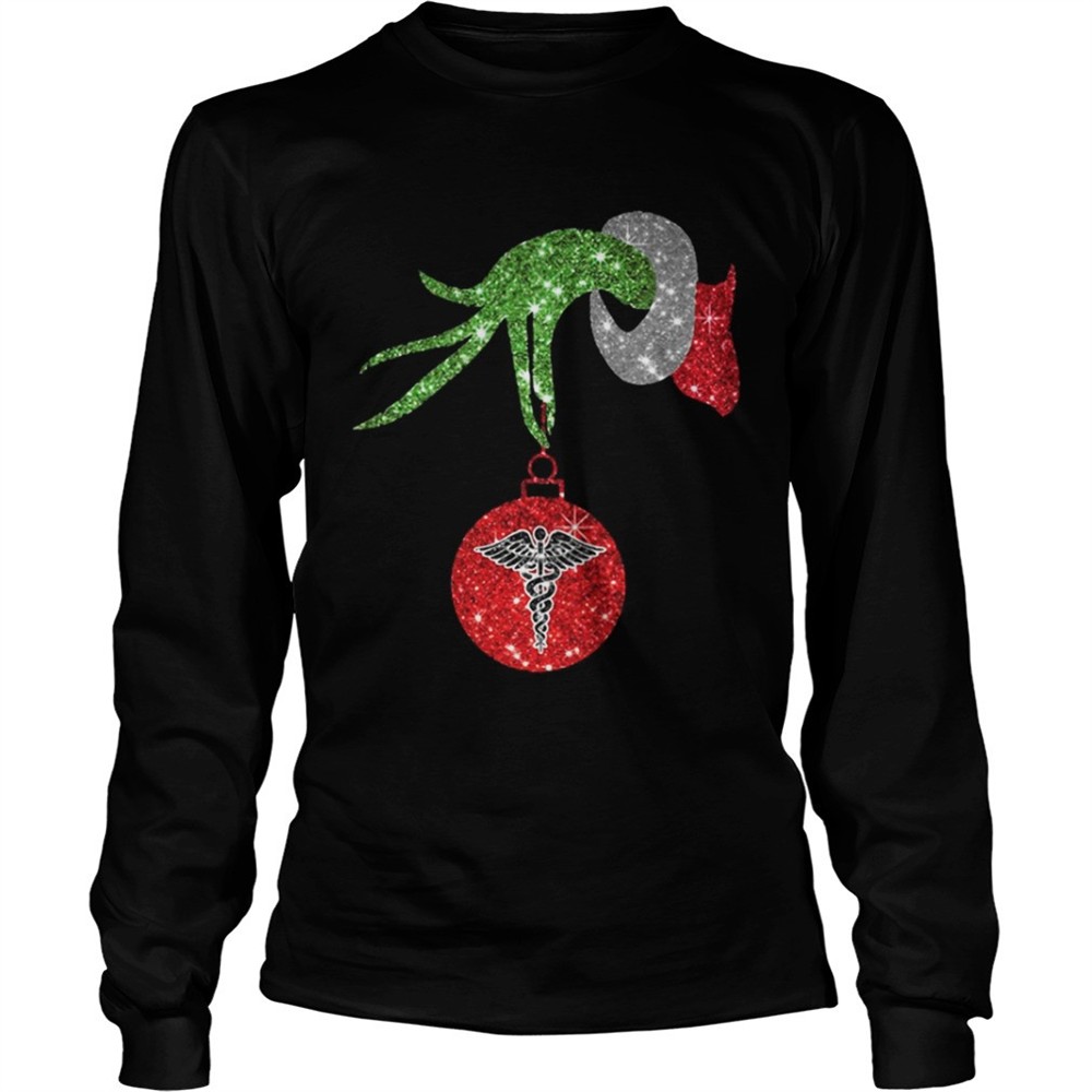 nurse-grinch-hand-holding-medical-ornament-shirt-5ovg39gb Nurse Grinch hand holding medical ornament shirt