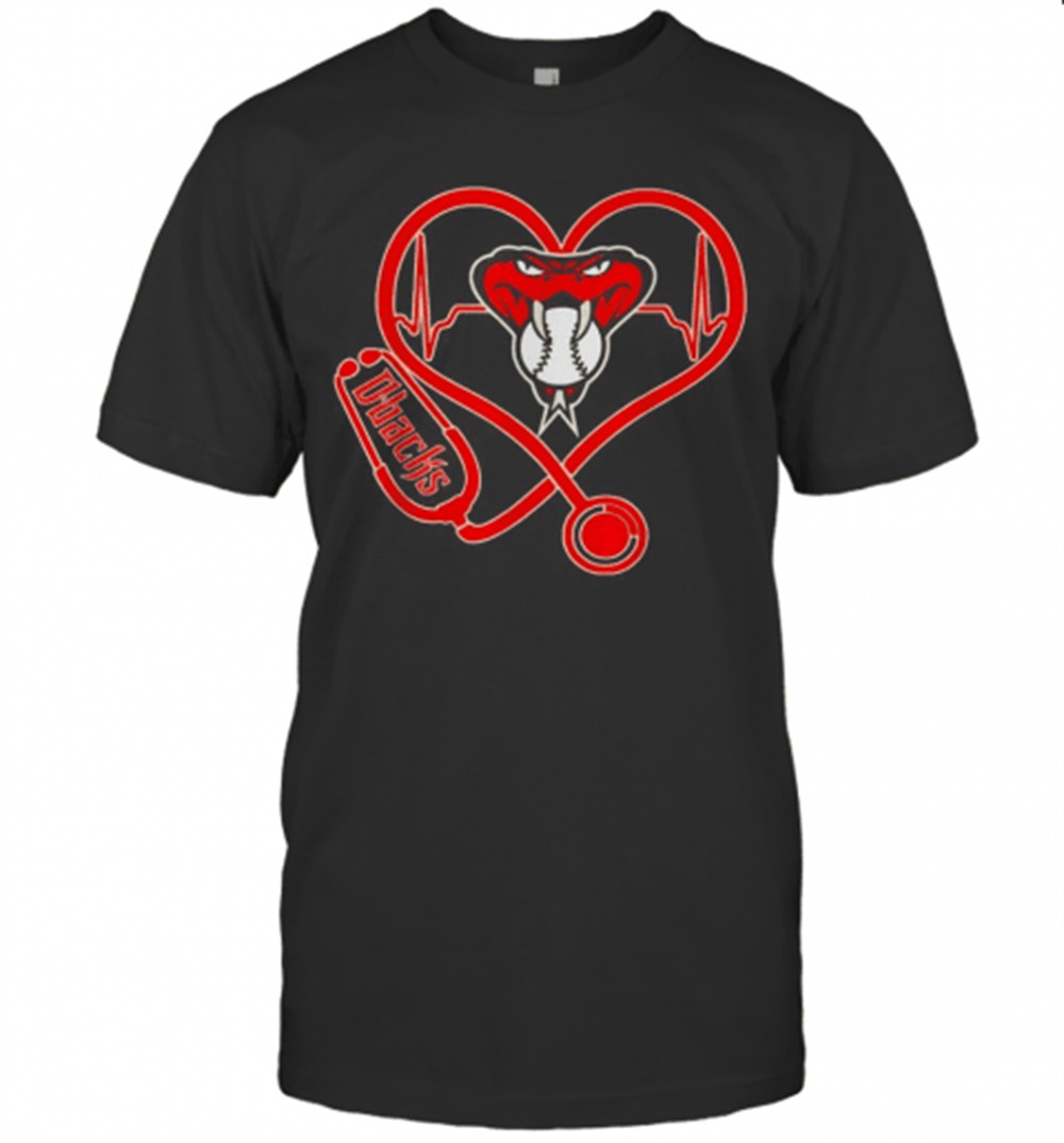 nurse-heart-arizona-diamondbacks-t-shirt-zxgr8j76 Nurse Heart Arizona Diamondbacks T-Shirt
