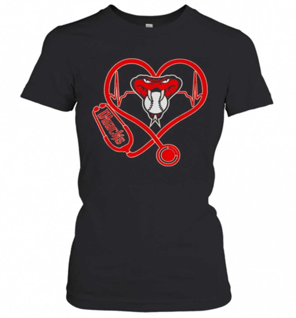 nurse-heart-arizona-diamondbacks-t-shirt-zxgr8j76 Nurse Heart Arizona Diamondbacks T-Shirt