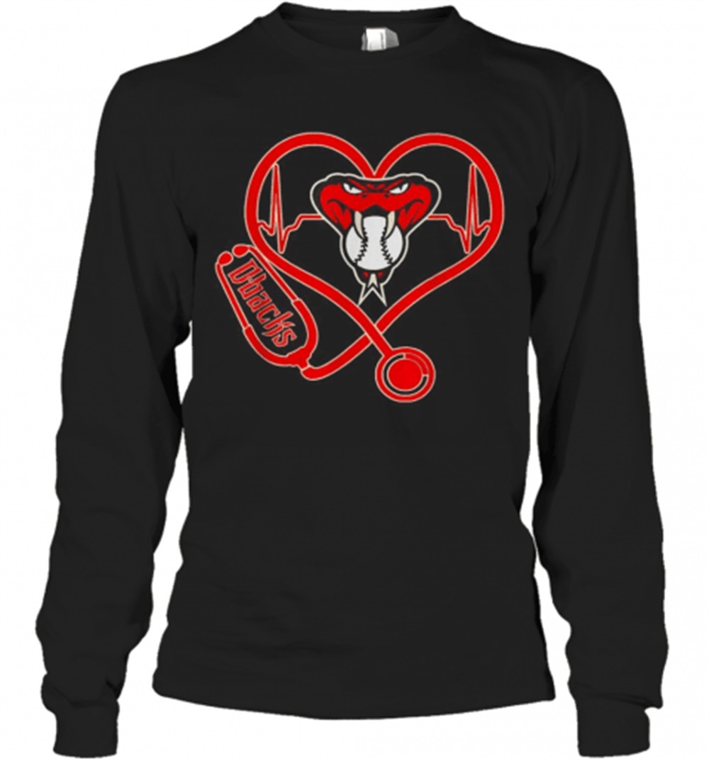 nurse-heart-arizona-diamondbacks-t-shirt-zxgr8j76 Nurse Heart Arizona Diamondbacks T-Shirt