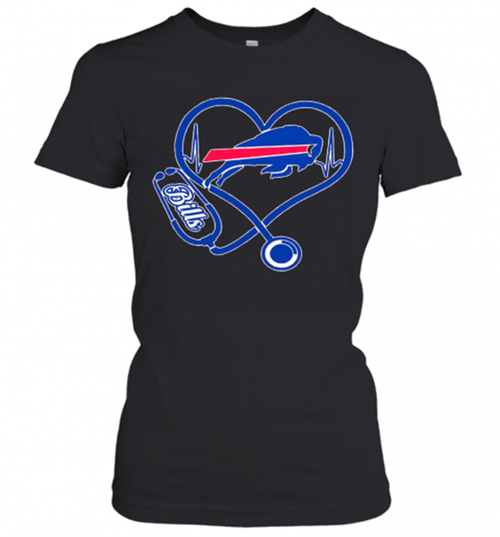 nurse-heart-buffalo-bills-t-shirt-euzvz6qe Nurse Heart Buffalo Bills T-Shirt