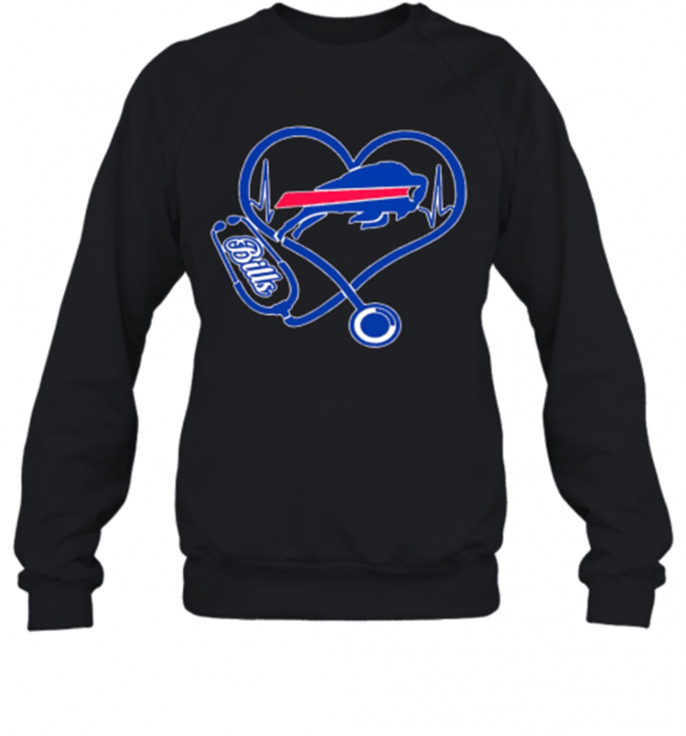 nurse-heart-buffalo-bills-t-shirt-euzvz6qe Nurse Heart Buffalo Bills T-Shirt