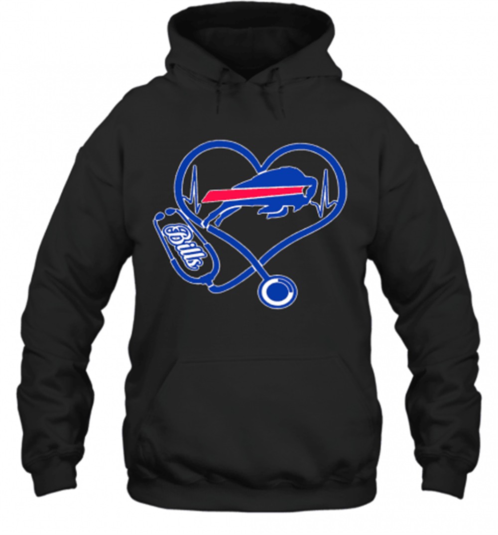 Nurse Heart Buffalo Bills T-Shirt