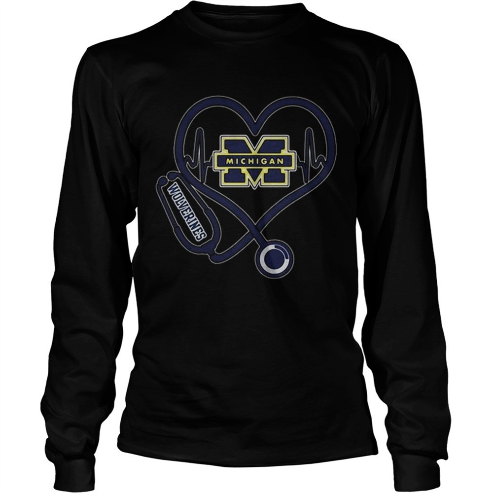 nurse-michigan-wolverines-heart-shirt-28hzce5t Nurse Michigan Wolverines heart shirt