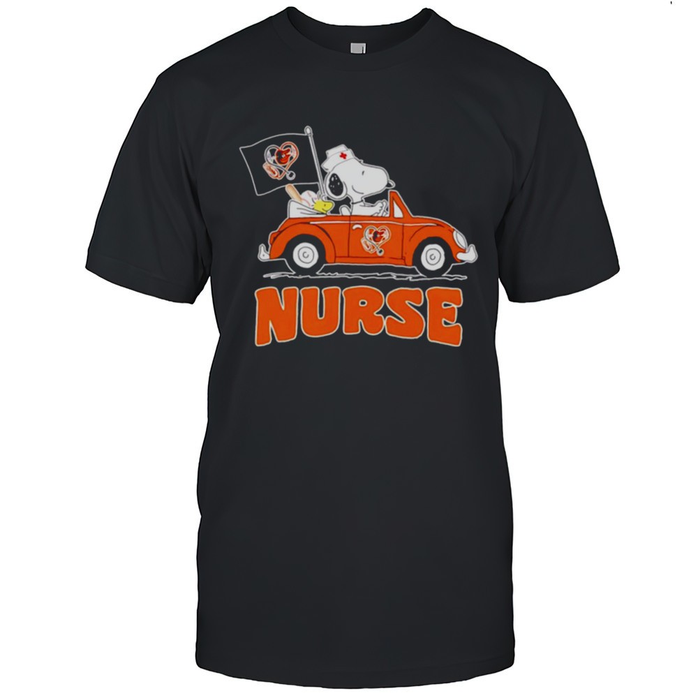 nurse-snoopy-and-woodstock-driving-car-baltimore-orioles-shirt-j5wi076d Nurse Snoopy And Woodstock Driving Car Baltimore Orioles Shirt
