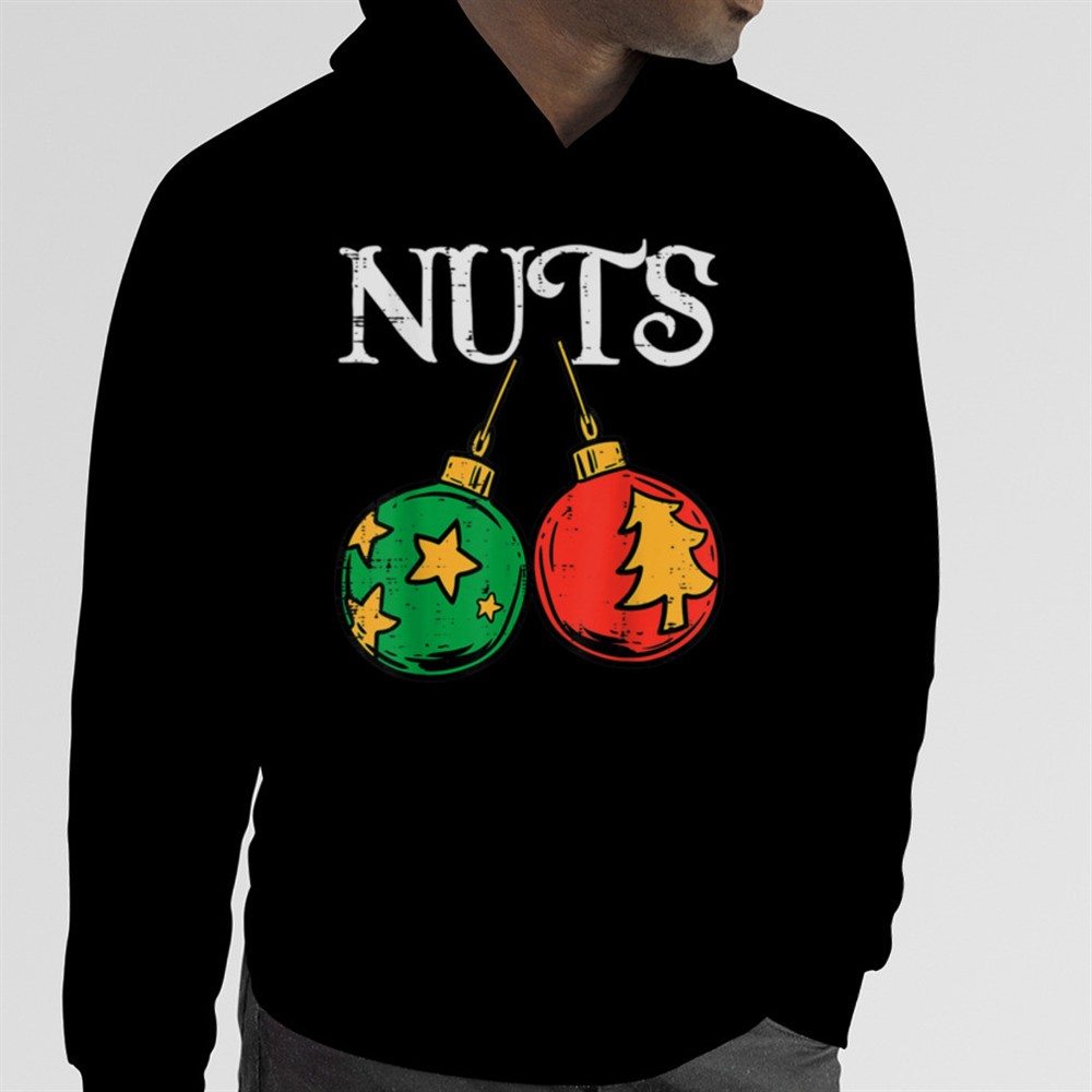 Nuts Chestnuts Funny Matching Couples Set Christmas Xmas Men T-Shirt B0BM9S2S8S