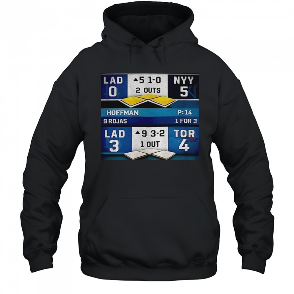 NY Yankees 5 0 LA Dodgers 3 4 Toronto Blue Jays Back to Back Championship 2025 shirt