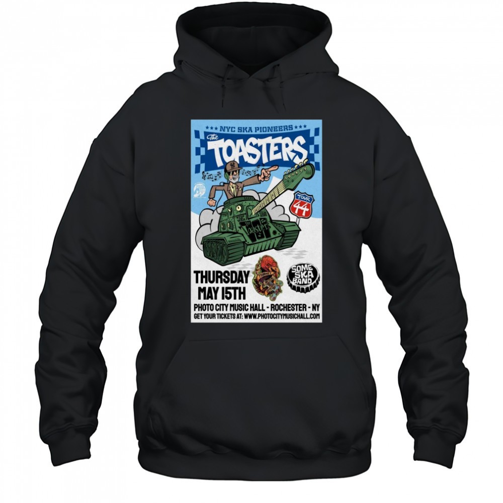 NYC Ska Pioneers The Toasters Rochester NY Show Thursday May 15 2025 t-shirt