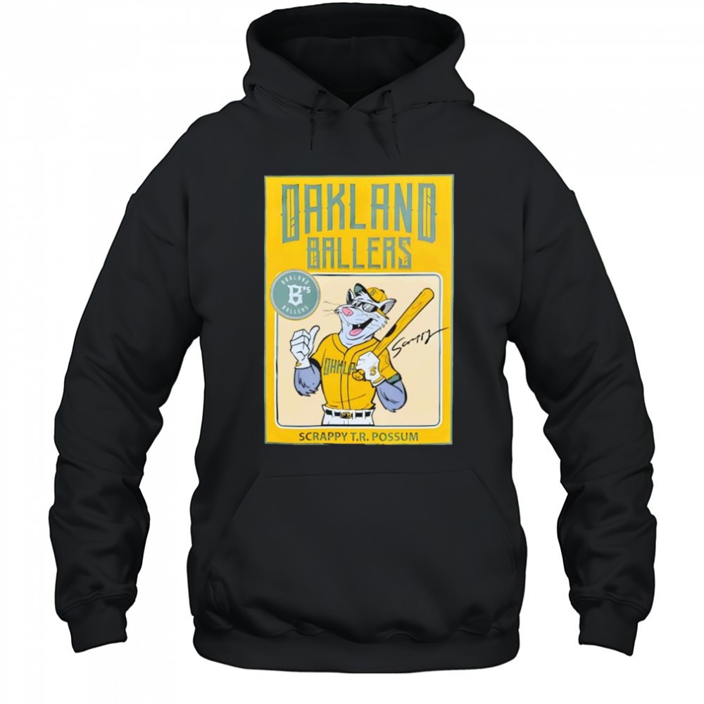 Oakland Ballers Scrappy Rookie Card shirt