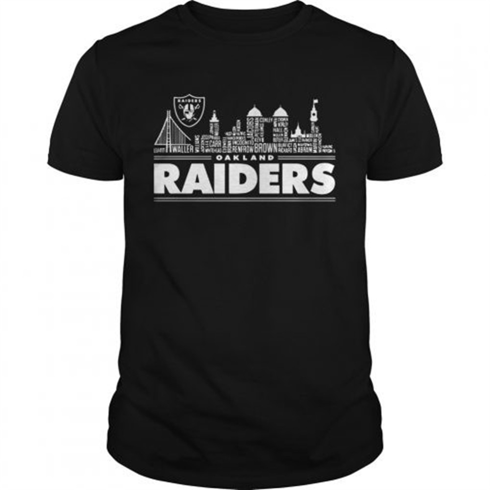 Oakland Raiders Building Players shirt