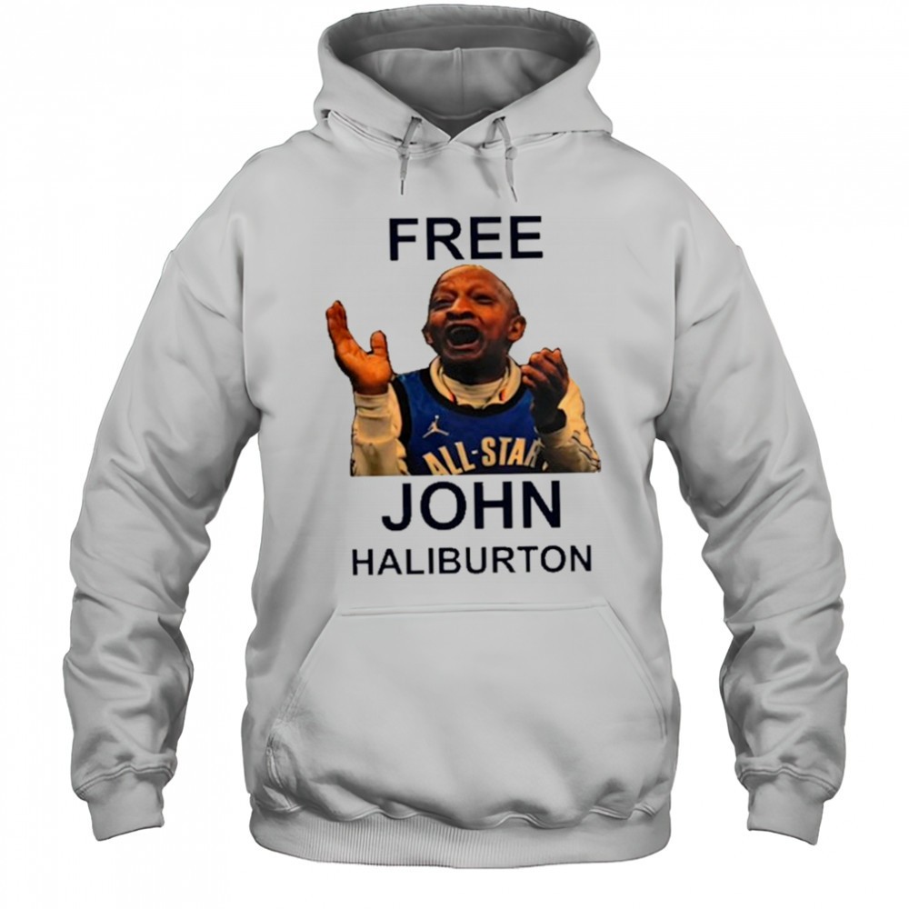 Obi Toppin Free John Haliburton shirt