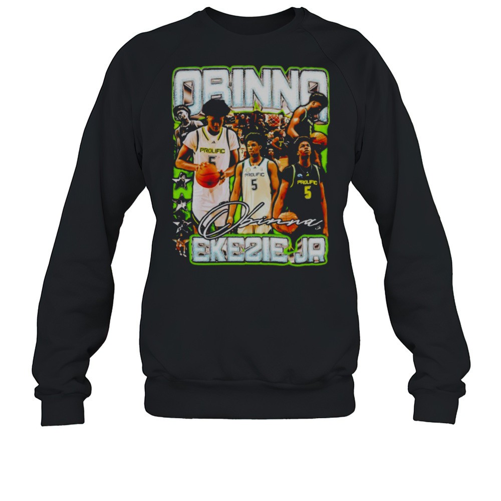 Obinna Ekezie Jr Prolific Basketball Player Collage Shirt