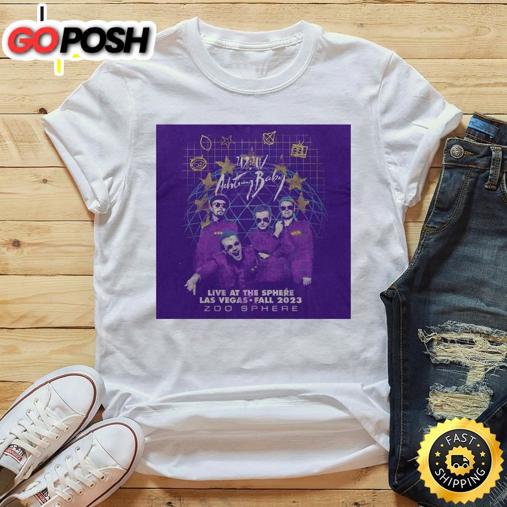 Oc U2 Uv Achtung Baby Tour 2025 Shirt