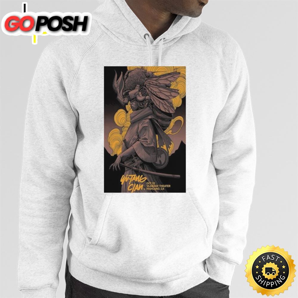 October 22 Highland Ca Wu Tang Clan Yaamava Theater Poster Shirt