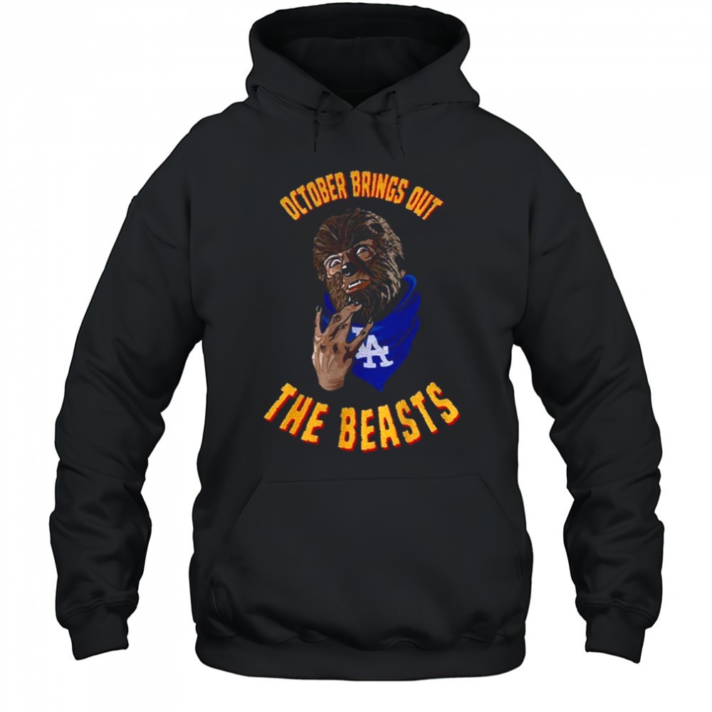 October Brings Out the Beasts LA Dodgers shirt