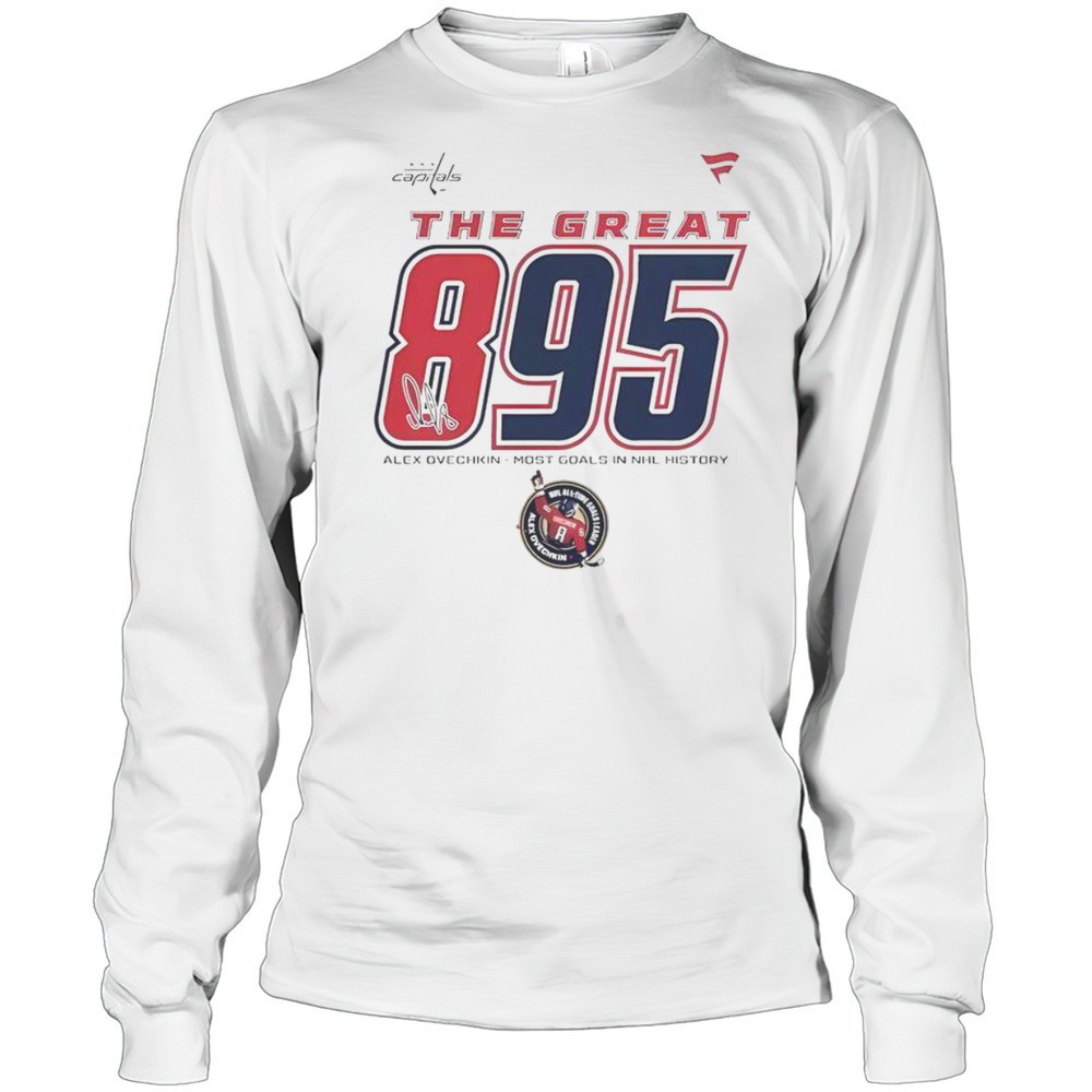official-alexander-ovechkin-washington-capitals-nhl-all-time-leading-goal-scorer-smz1sibc Official Alexander Ovechkin Washington Capitals NHL All-Time Leading Goal Scorer The Great 895 Fleece T-Shirt