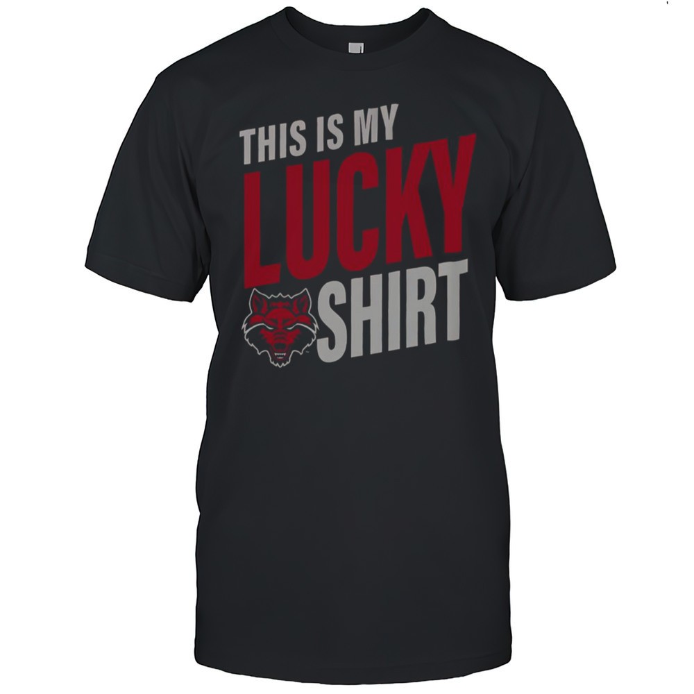 official-arkansas-state-red-wolves-this-is-my-lucky-t-shirt-9726p7b6 Official Arkansas State Red Wolves This Is My Lucky T-Shirt