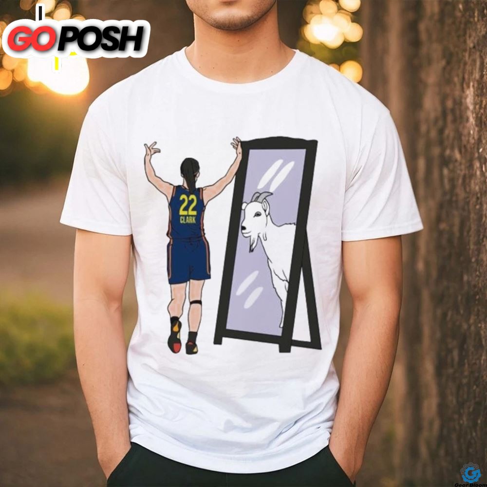 Official Caitlin Clark Mirror Goat Iowa Hawkeyes 2025 Shirt