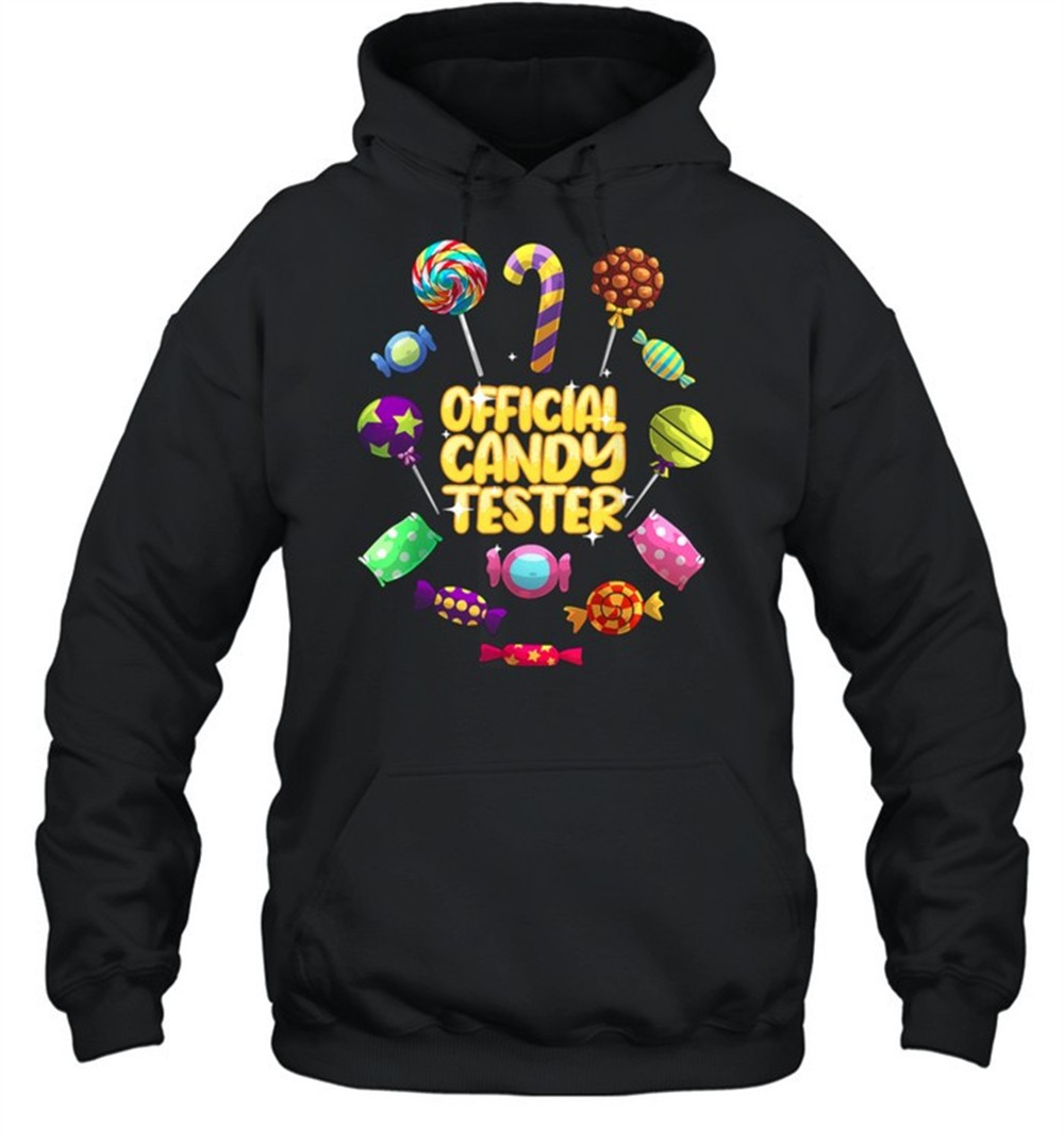 Official Candy Tester Lollipop Halloween Sweets shirt