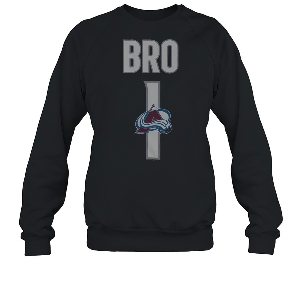 Official Colorado Avalanche Number 1 Bro T-Shirt