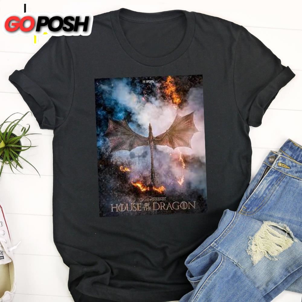 Official Concept Art Of Sunfyre The Name Given To This Dragon Of The Golden Unisex T-Shirt