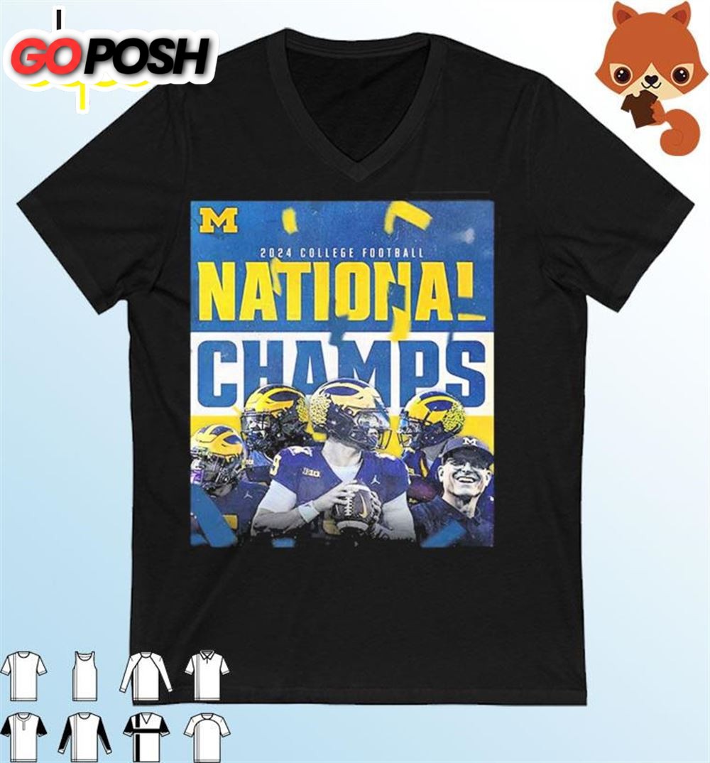 Official Congratulations To The 2025 College Football National Champions Are Michigan Wolverines Fooball Shirt