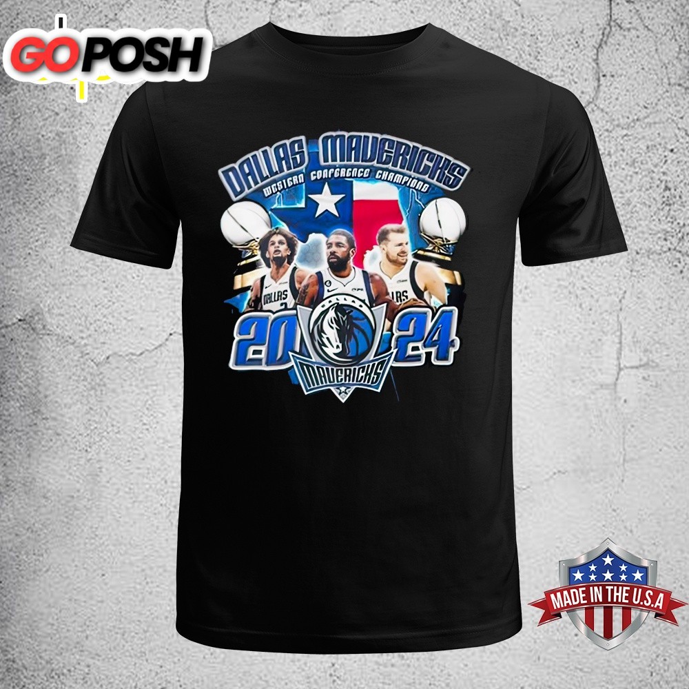 Official Dallas Mavericks Players Western Conference Champions 2025 Unisex T-Shirt