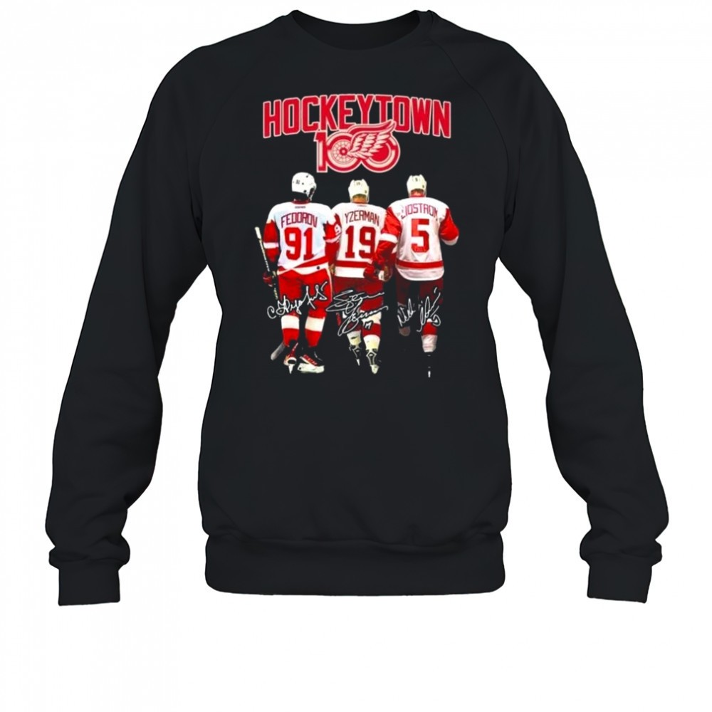 official-detroit-red-wings-hockey-town-100-years-signatures-2025-shirt-hjbch4dr Official Detroit Red Wings Hockey Town 100 Years Signatures 2025 Shirt