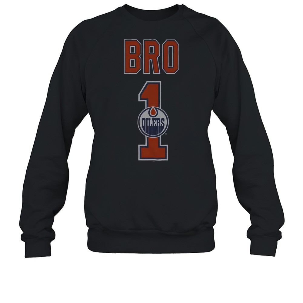 Official Edmonton Oilers Number 1 Bro T-Shirt