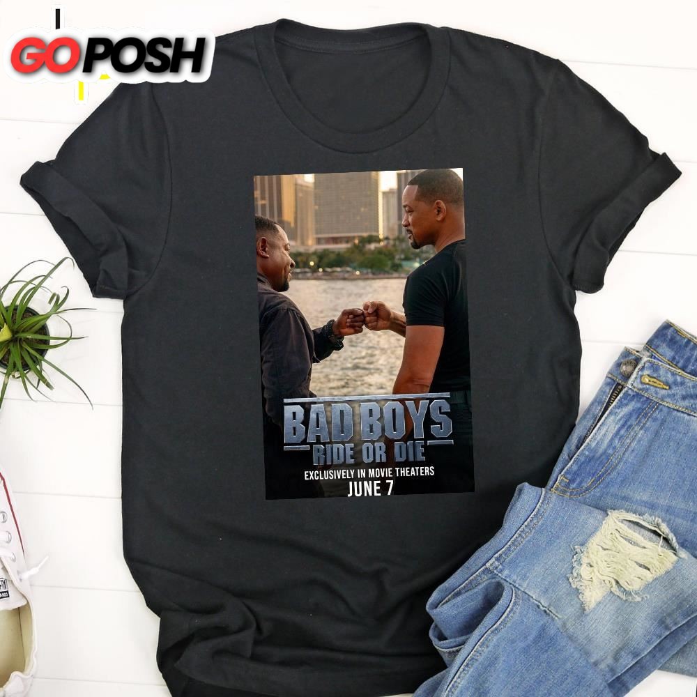 Official First Poster For Bad Boys Rise Or Die In Theaters On June 7 Unisex T-Shirt
