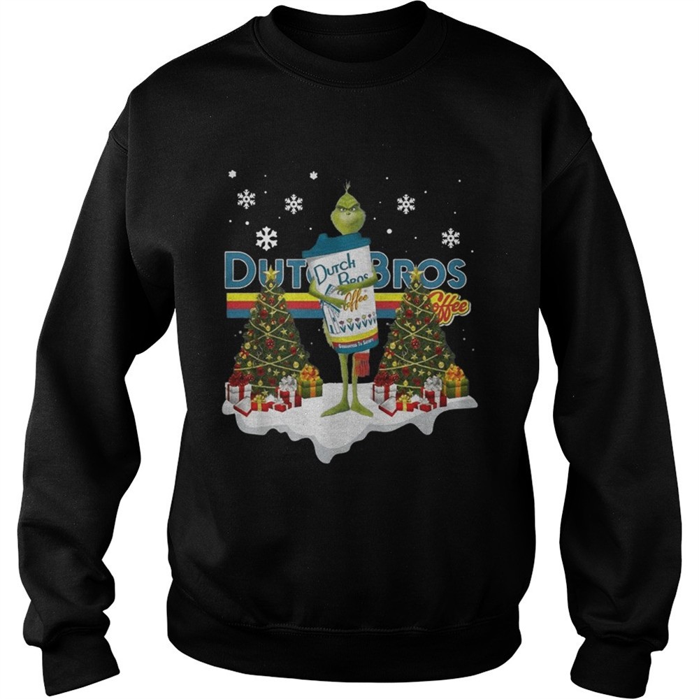 Official Grinch hug Dutch Bros Coffee Christmas shirt