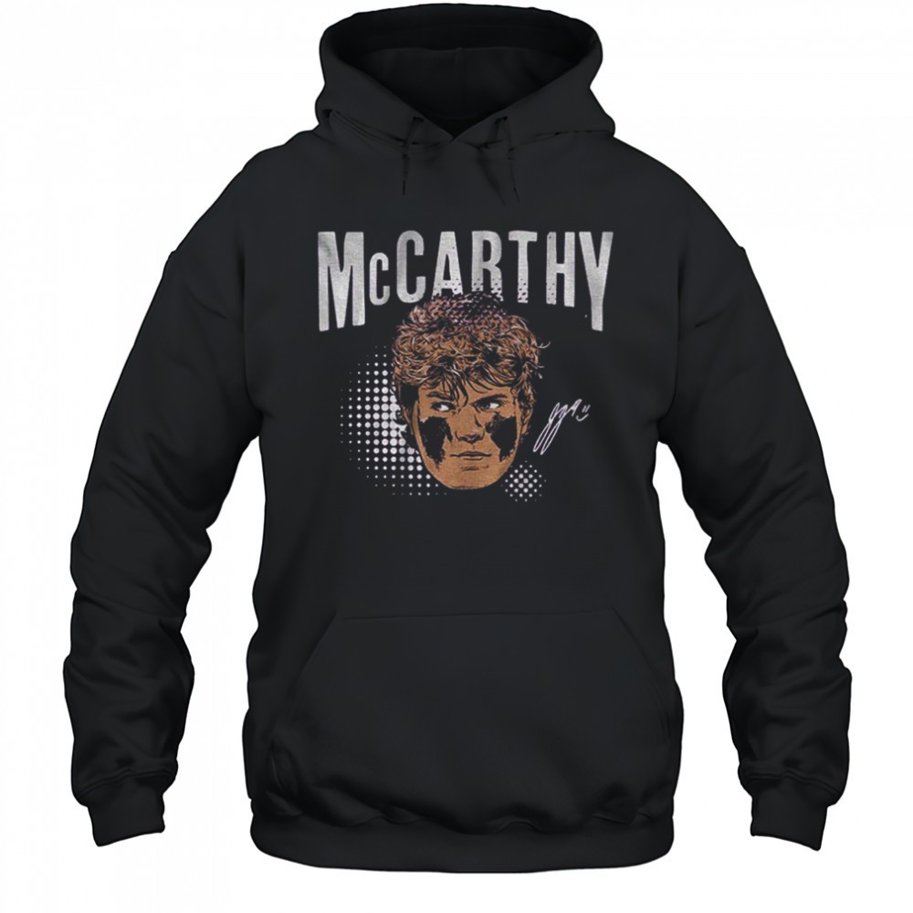 Official J.J. McCarthy Swag Head signature Minnesota football shirt