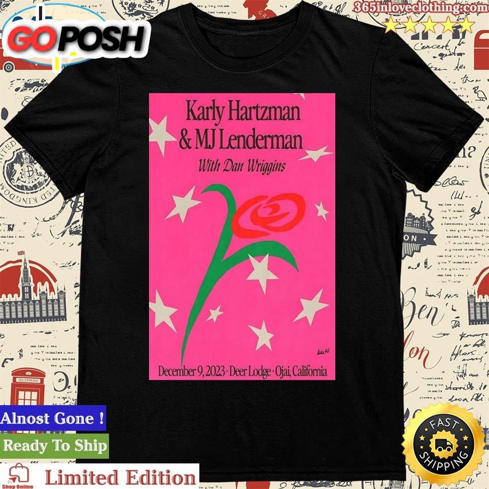 Official Karly Hartzman December 9, 2025 Ojai Ca Show Poster Shirt