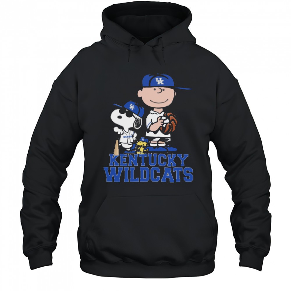 Official Kentucky Wildcats x Peanuts Snoopy T Shirt