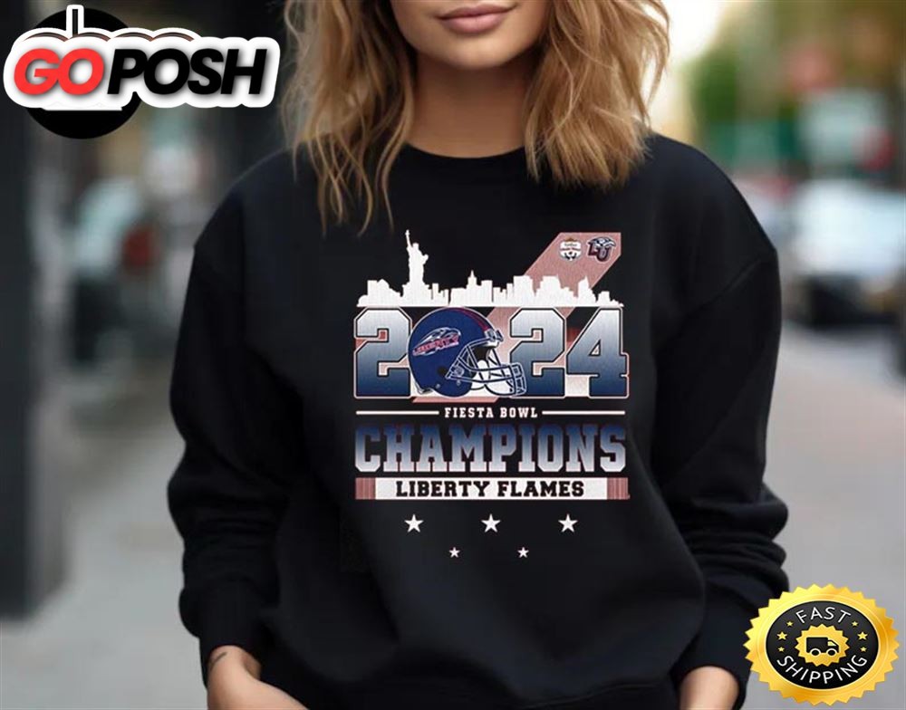 Official Liberty Flames 2025 Fiesta Bowl Champions Unisex T-Shirt