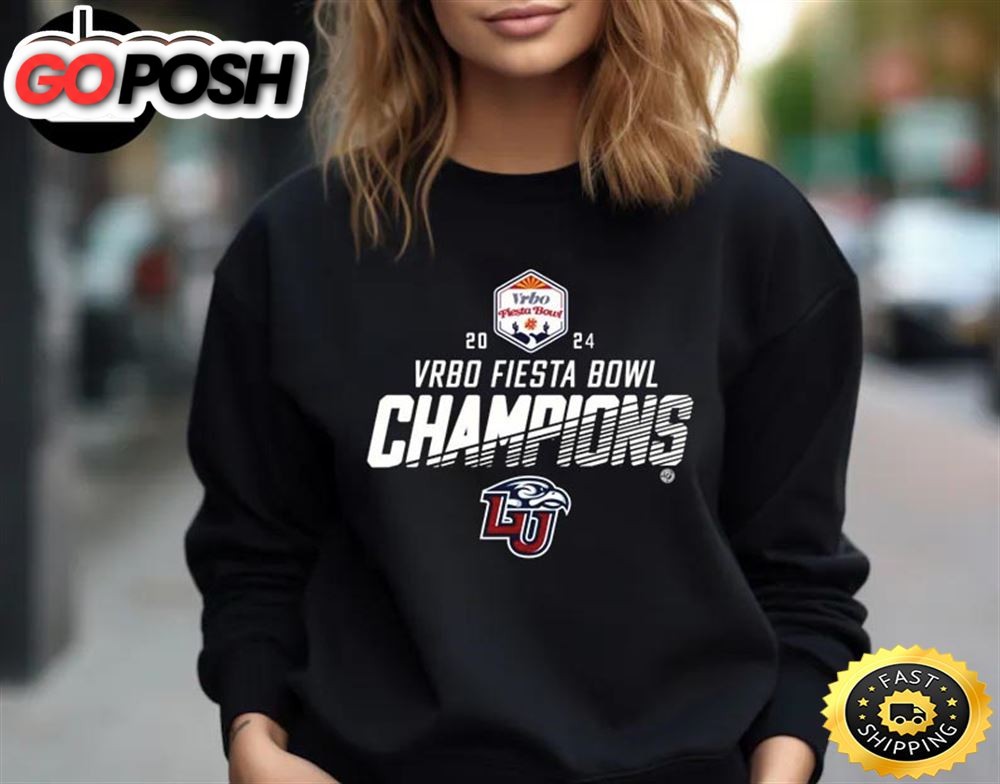 Official Liberty Flames 2025 Vrbo Fiesta Bowl Champions Unisex T-Shirt