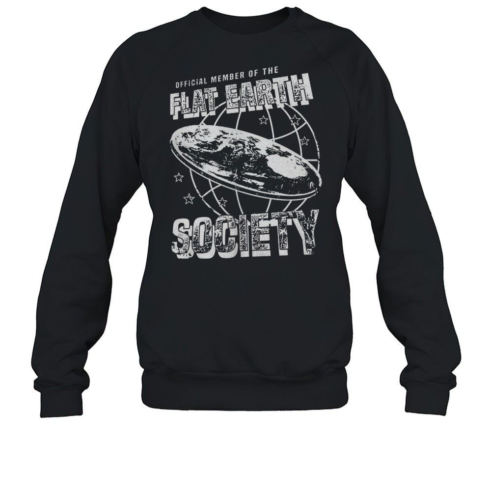Official Member Of The Flat Earth Society Shirt