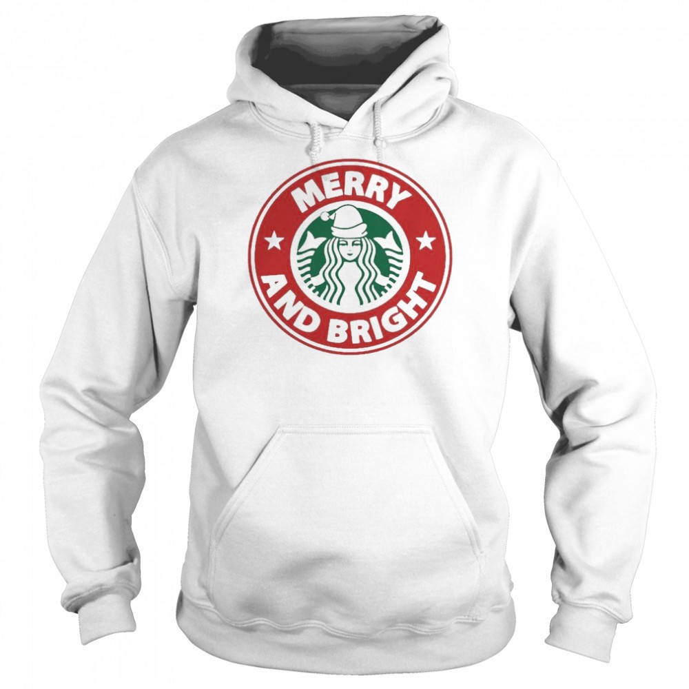 Official Merry & Bright Starbucks Christmas 2025 Sweatshirt