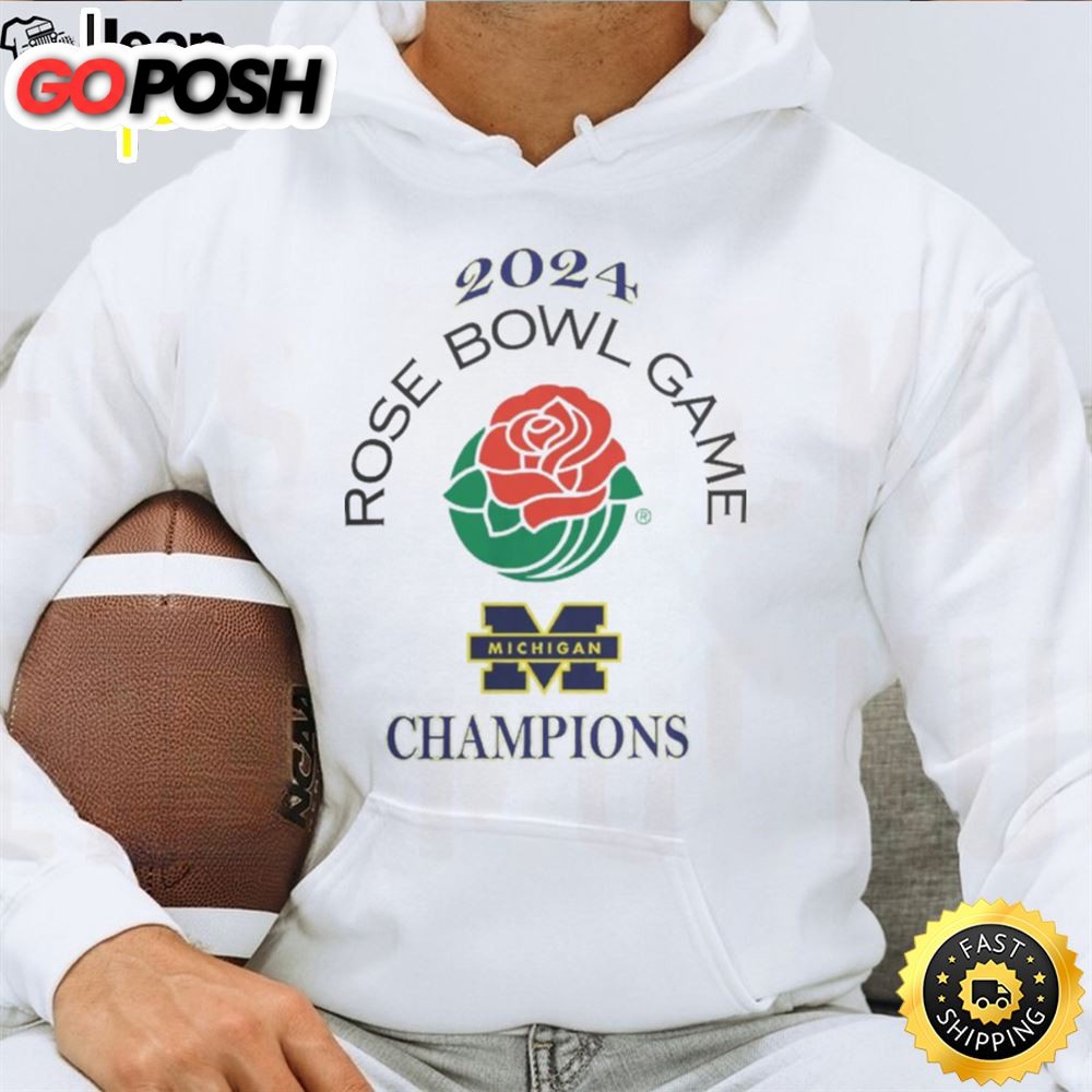 Official Michigan 2025 Rose Bowl Champions T Shirts