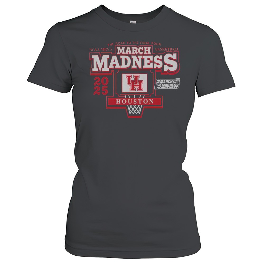 official-ncaa-2025-mens-march-madness-basketball-the-road-to-the-final-four-hous-qoqs0rzn Official NCAA 2025 Mens March Madness Basketball The Road To The Final Four Houston Cougars T-Shirt