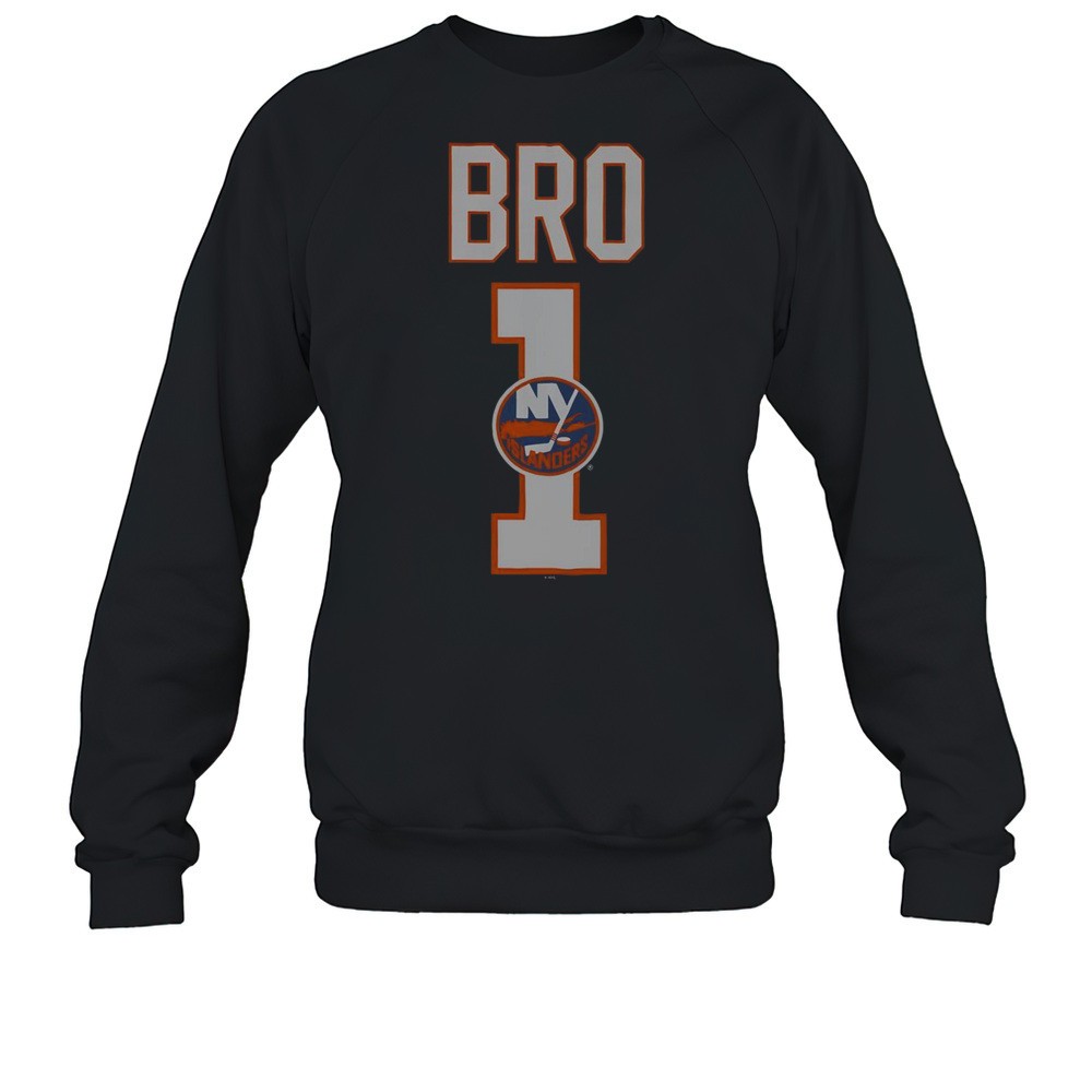 Official New York Islanders Number 1 Bro T-Shirt