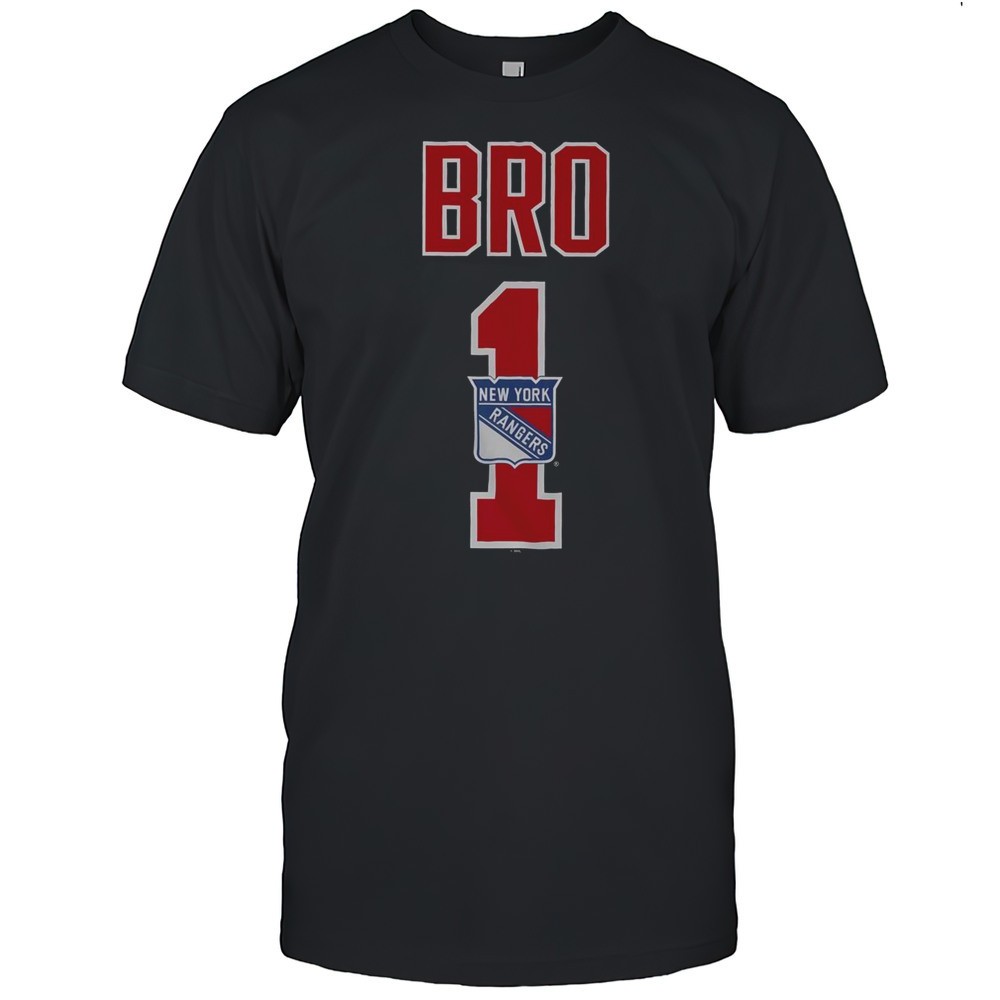 official-new-york-rangers-number-1-bro-t-shirt-3cyuisbh Official New York Rangers Number 1 Bro T-Shirt