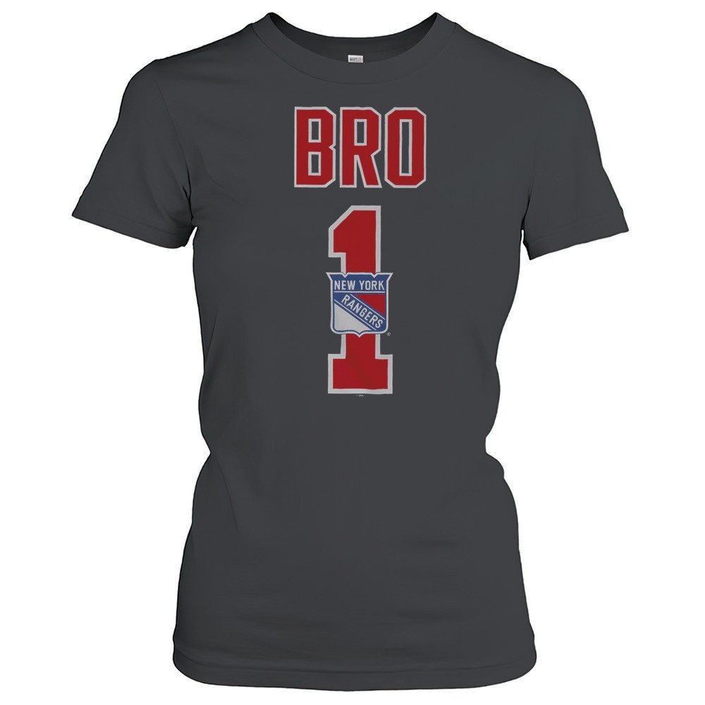 official-new-york-rangers-number-1-bro-t-shirt-3cyuisbh Official New York Rangers Number 1 Bro T-Shirt