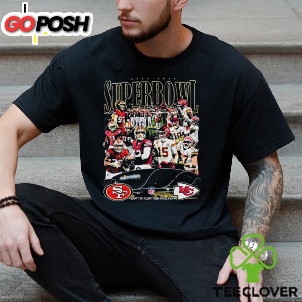 Official Nfl Chiefs Vs 49ers Super Bowl 2025 Shirt